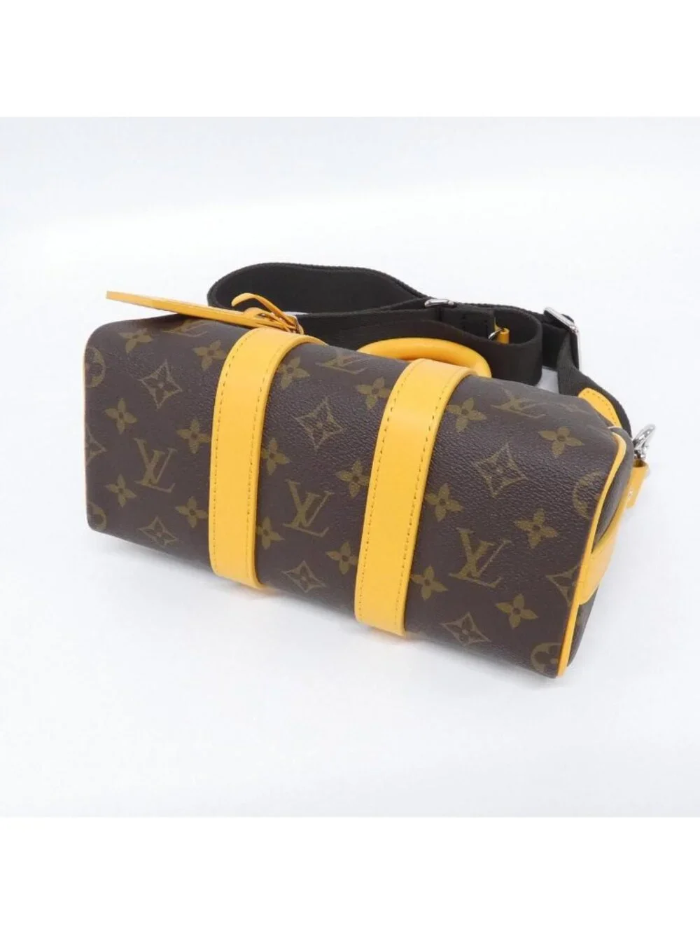 Louis Vuitton Monogram Macassar Keepall Bandouliere 25 Boston